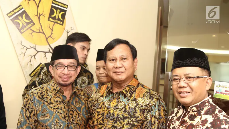 Prabowo Temui Presiden PKS Bahas Hasil Pertemuan dengan Demokrat