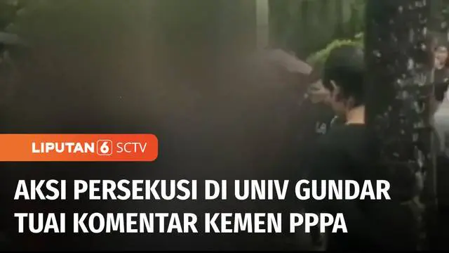 Aksi persekusi yang terjadi di Universitas Gunadarma mendapat perhatian dari Kementerian PPPA. Mereka menilai kendati sebelumnya korban persekusi diduga melakukan pelecehan seksual, aksi main hakim sendiri tidak dibenarkan.