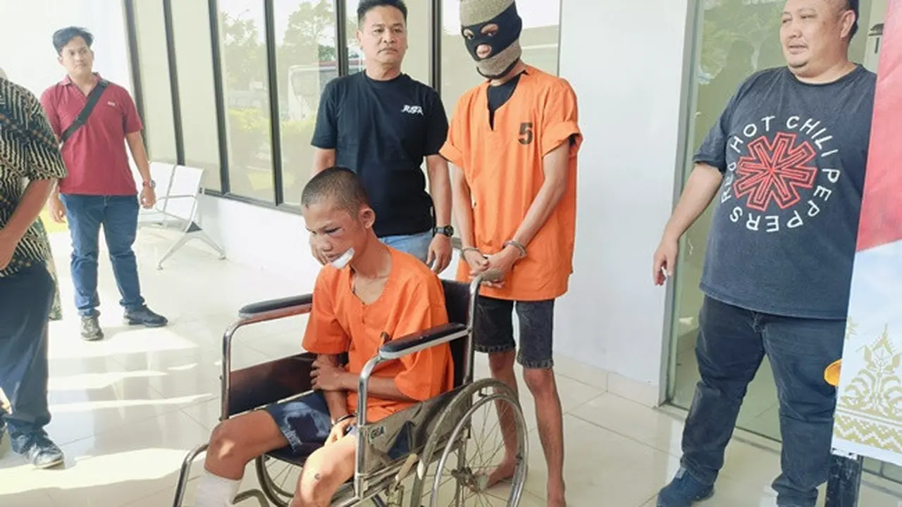 Tersangka jambret tewaskan korban di Pekanbaru.