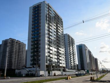 Tampak mess atlet untuk pagelaran Olimpiade 2016 Rio de janeiro, Brasil telah siap digunakan, Selasa (21/04/2015). Sumber : AFP