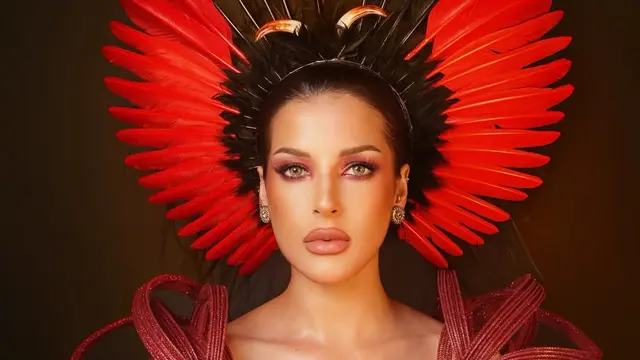 Totalitas Jadi Varang, Tasya Farasya Pulas Nude Gothic Makeup Look yang Bikin Mirip Sang Ibu di Masa Muda