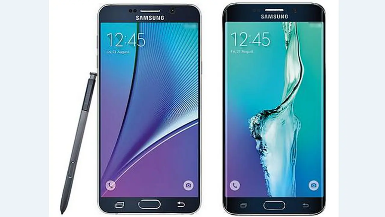 Ini Penampilan Galaxy Note 5 dan S6 Edge+