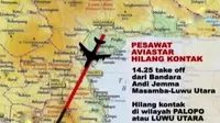 Pesawat Aviastar dilaporkan hilang kontak di kawasan Palopo, hingga unjuk rasa dalam rangka mendesak pemerintah segera mengatasi kabut asap.