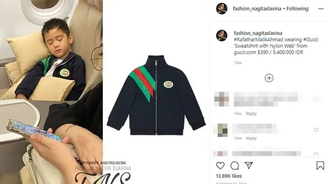 7 Fashion Rafathar Anak Raffi Ahmad dan Nagita Slavina, Harganya Fantastis