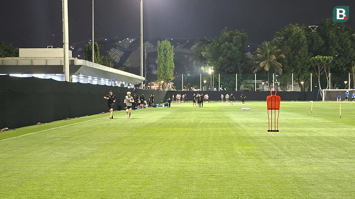 FIFA ASEAN Cup 2026: Striker Timnas Malaysia Berlatih Terpisah di Lapangan B Gelora Bung Karno, Cedera?
