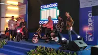 Inabuyer EV Expo 2023 berlangsung 28-30 November 2023 di Smesco Exhibition Hall, Jakarta. (Septian/Liputan6.com)