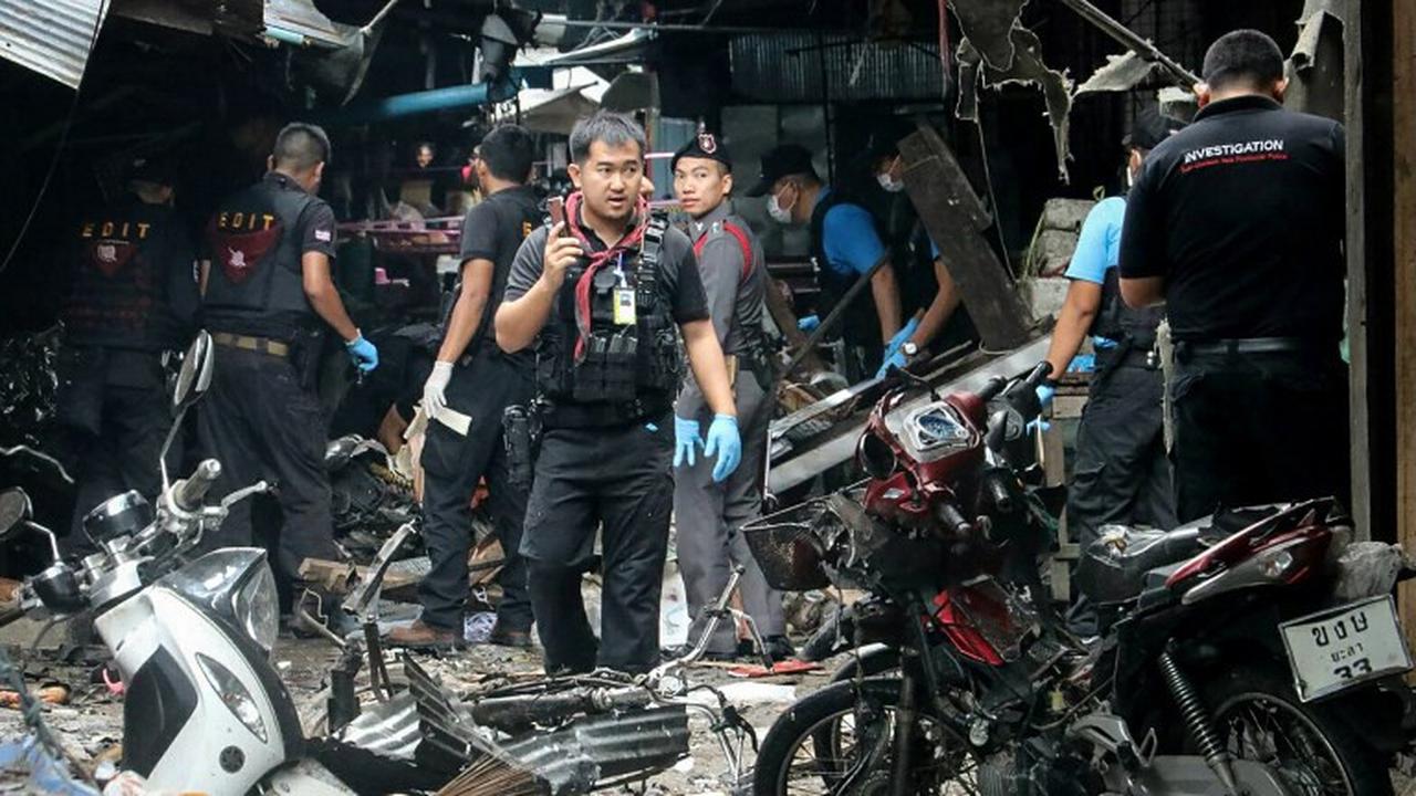 Bom Motor Meledak di Pasar Thailand, 3 Orang Tewas