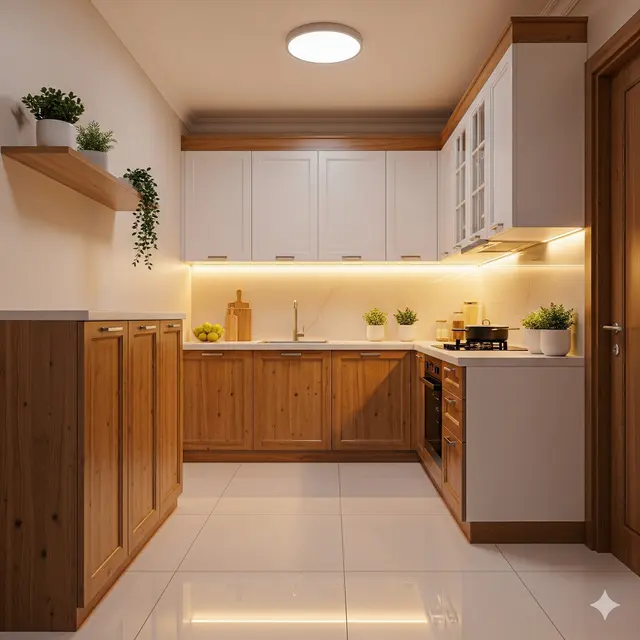 Inspirasi Dapur Sederhana di Rumah Tipe 36 Lahan Kecil Terbaru 2025. Gemini