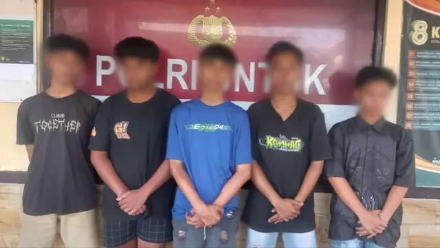 Lima Remaja Pelaku Teror Pocong di Pati Digelandang Polisi, Pelaku Menyesal dan Minta Maaf