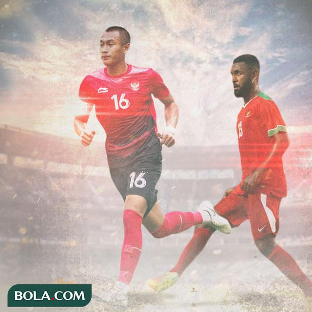 Timnas Indonesia - Hansamu Yama dan Yanto Basna