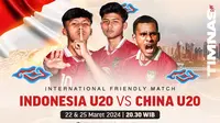 Cara Nonton Streaming Timnas Indonesia U-20 Vs China U-20 di Vidio. (Sumber: dok. vidio.com)
