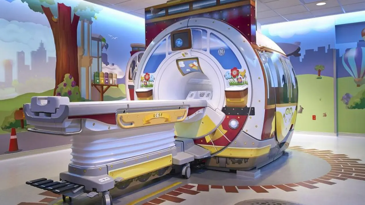 Mesin MRI unik untuk anak-anak