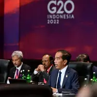 Presiden Jokowi dalam pembukaan KTT G20 di Bali (instagram @jokowi)