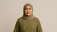 10 Model Gamis Brokat Menutup Dada yang Bikin Ibu-ibu Usia 50-an Tampil Lebih Muda dan Anggun