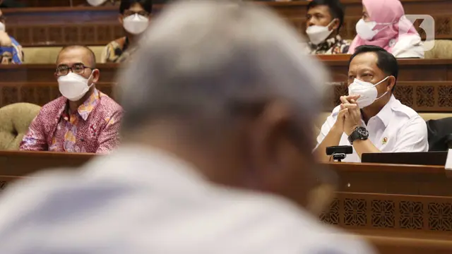 Komisi II DPR Raker dengan KPU, Bawaslu, Mendagri dan DKPP