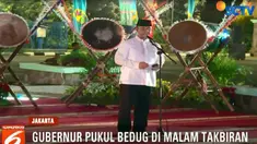 Anies berharap kemenangan dalam malam takbiran tahun 2018 menjadikan kemenangan bagi semua jajaran Pemprov DKI Jakarta