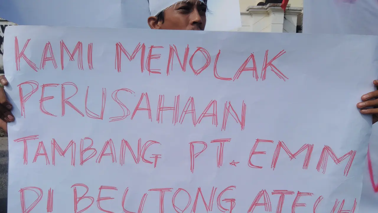 Menolak Tambang di Aceh