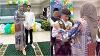 Momen haru Zio anak Tommy Kurniawan khatam Al-Qur'an di sekolah. (sumber: Instagram/tommykurniawann/lisyanurrahmii)
