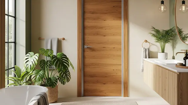 Model Pintu Kamar Mandi Aluminium yang Awet dan Tidak Cepat Kusam (AI)