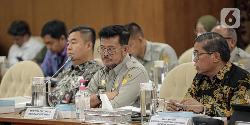 Menteri Pertanian Bersama DPR Bahas Pembentukan Panitia Kerja RUU KSDAHE