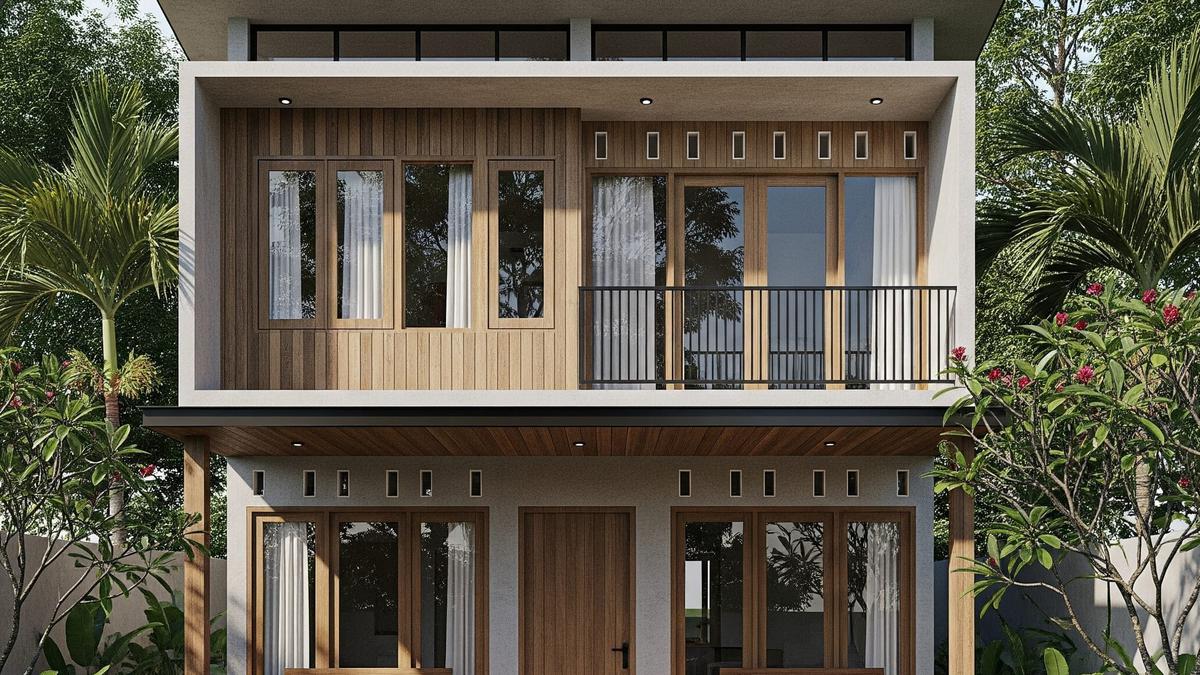 7 Model Rumah 2 Lantai untuk Keluarga Muda di Desa yang Modern dan Fungsional