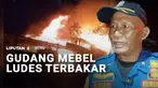 Kebakaran melalap gudang mebel dan kayu jati di kawasan Tembalang, Semarang, Jawa Tengah. Kebakaran membuat pemilik usaha mebel terancam gulung tikar.