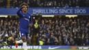 Dibawah arahan Sarri, Willian seperti terlahir kembali. Pos gelandang serang kembali ia isi dan saat ini mampu mencetak dua gol dan dua assist. (AFP/Glyn Kirk)