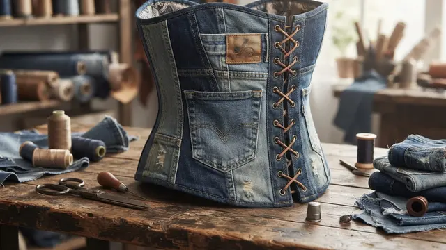 Kerajinan Jeans Bekas yang Unik dan Bernilai Jual Tinggi