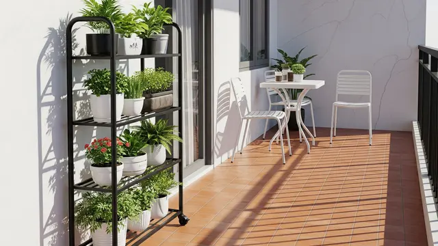 Rak Beroda (Caster Shelving Unit)