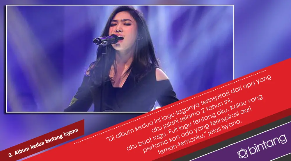 Menanti Kejutan di Album Kedua Isyana Sarasvati. (Foto: Deki Prayoga/Bintang, Desain: Muhammad Iqbal Nurfajri/Bintang.com)