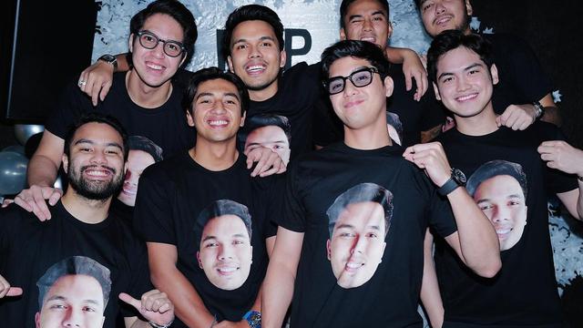 5 Momen Groom Shower Thariq Halilintar, Penuh Kemeriahan