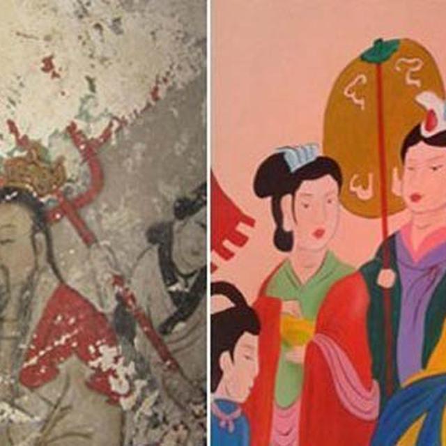 Lukisan Dinding Kuil Kuno Diganti Kartun 2 Pejabat China Dipecat Global Liputan6 Com