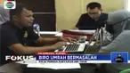 Empat karyawan biro perjalanan Abu Tour Travel diperiksa sebagai saksi terkait kasus dugaan penipuan terhadap ratusan calon jamaah umrah.