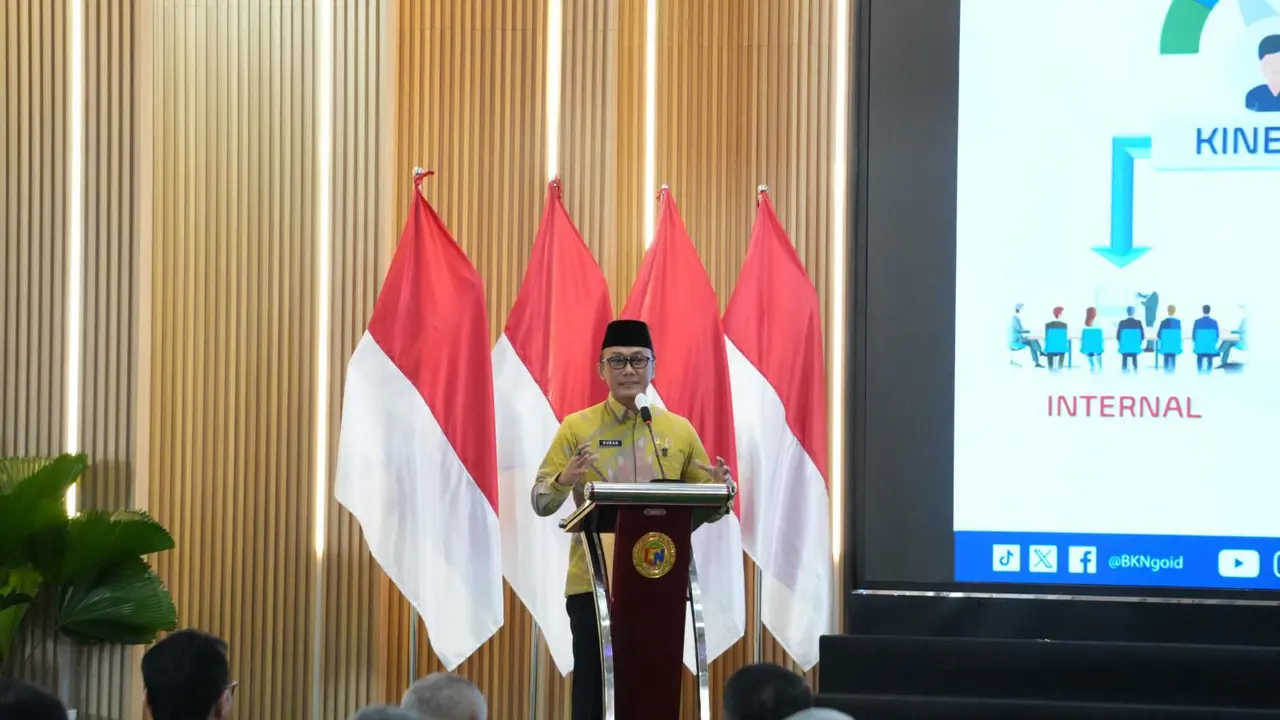 Kepala Badan Kepegawaian Negara (BKN) Zudan. ASN diminta mulai mempersiapkan masa pensiun sejak awal karier masuk sebagai abdi negara. Dok BKN