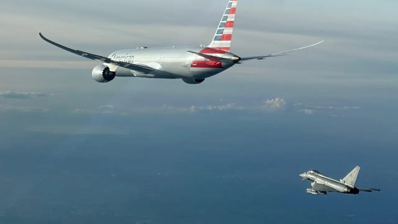 Ilustrasi American Airlines. (Handout AFP)