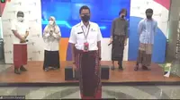 Dukung Gerakan Indonesia Berkain, Karyawan Kemenparekraf Pakai Baju Daerah Tiap Selasa