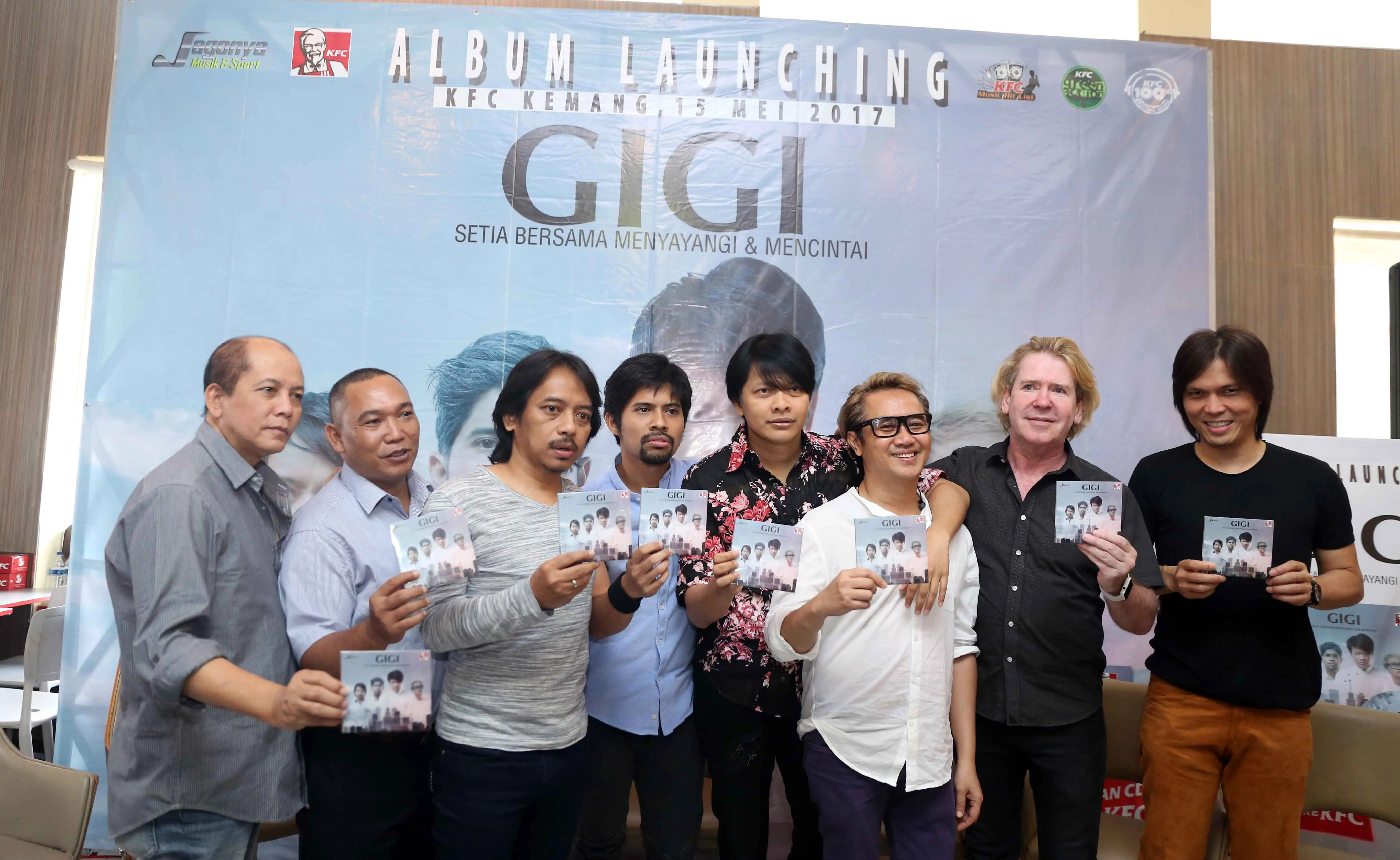 Launching album religi GIGI (Nurwahyunan/Bintang.com)