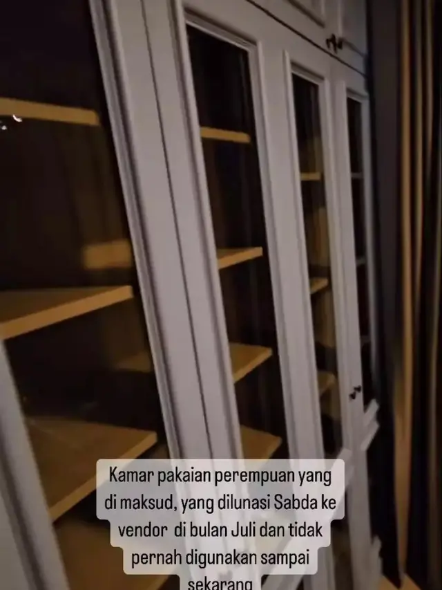 8 Potret Kamar Pakaian Wulan Guritno di Rumah Sabda Ahessa, Sempat Digugat