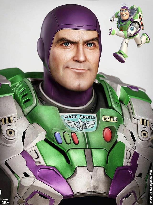 Begini Jadinya Jika 8 Karakter Animasi Ada di Dunia Nyata, Detailnya Mengagumkan