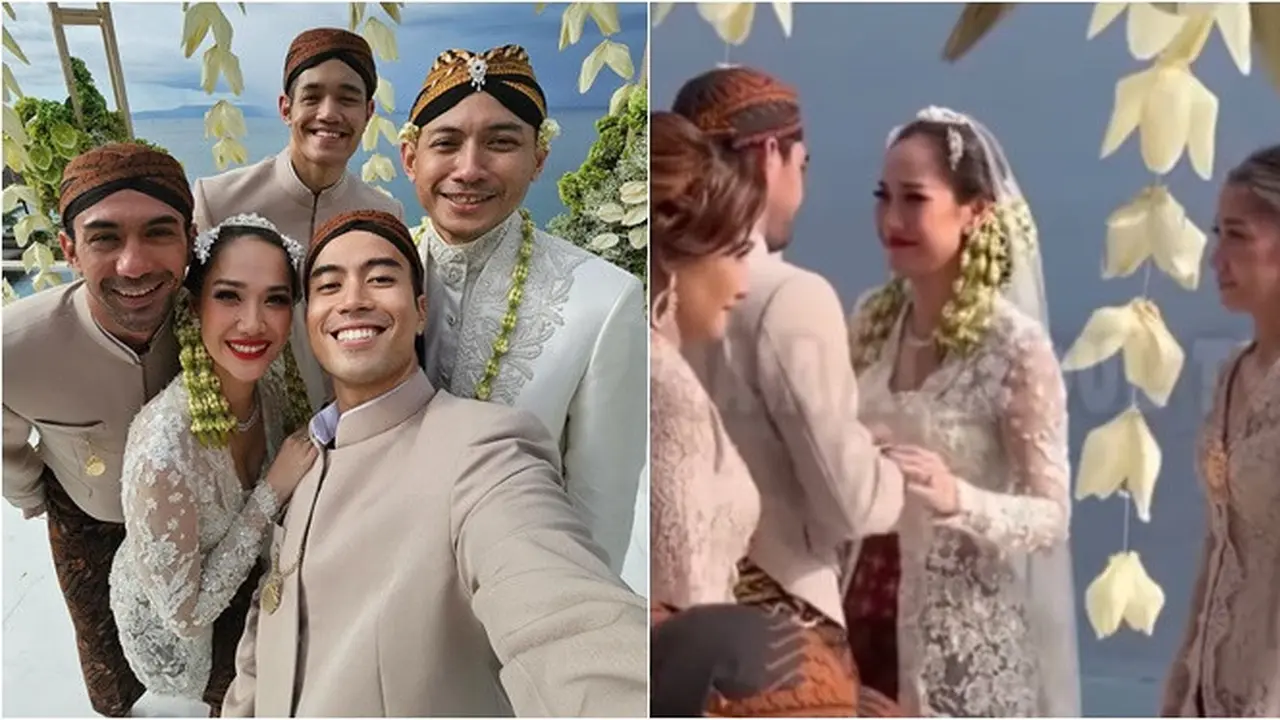 6 Potret Reza Rahadian di Rangkaian Pernikahan BCL, Mengaku Sangat Terharu