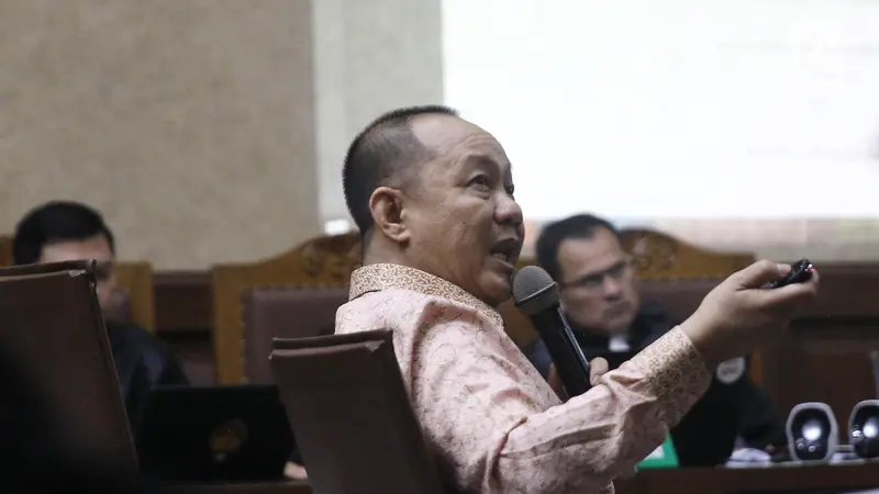 Syafruddin Arsyad Temenggung Jalani Sidang Lanjutan di Tipikor