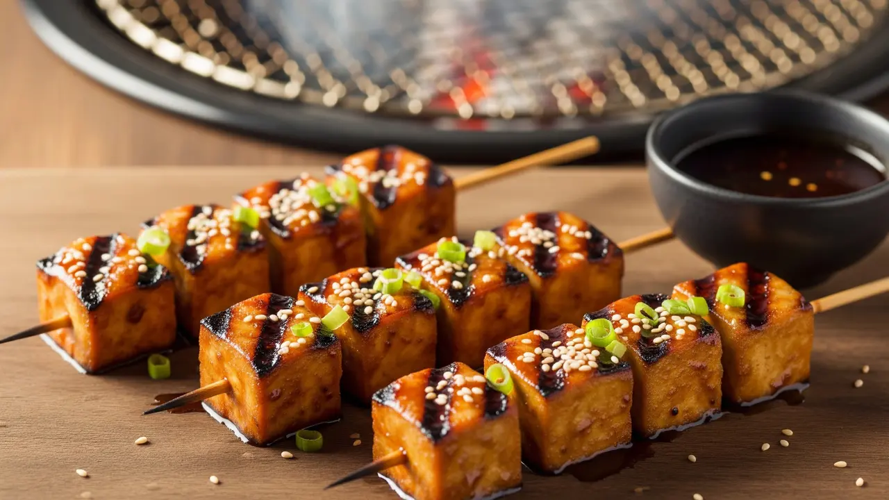 cara membuat tahu bakar bumbu kecap