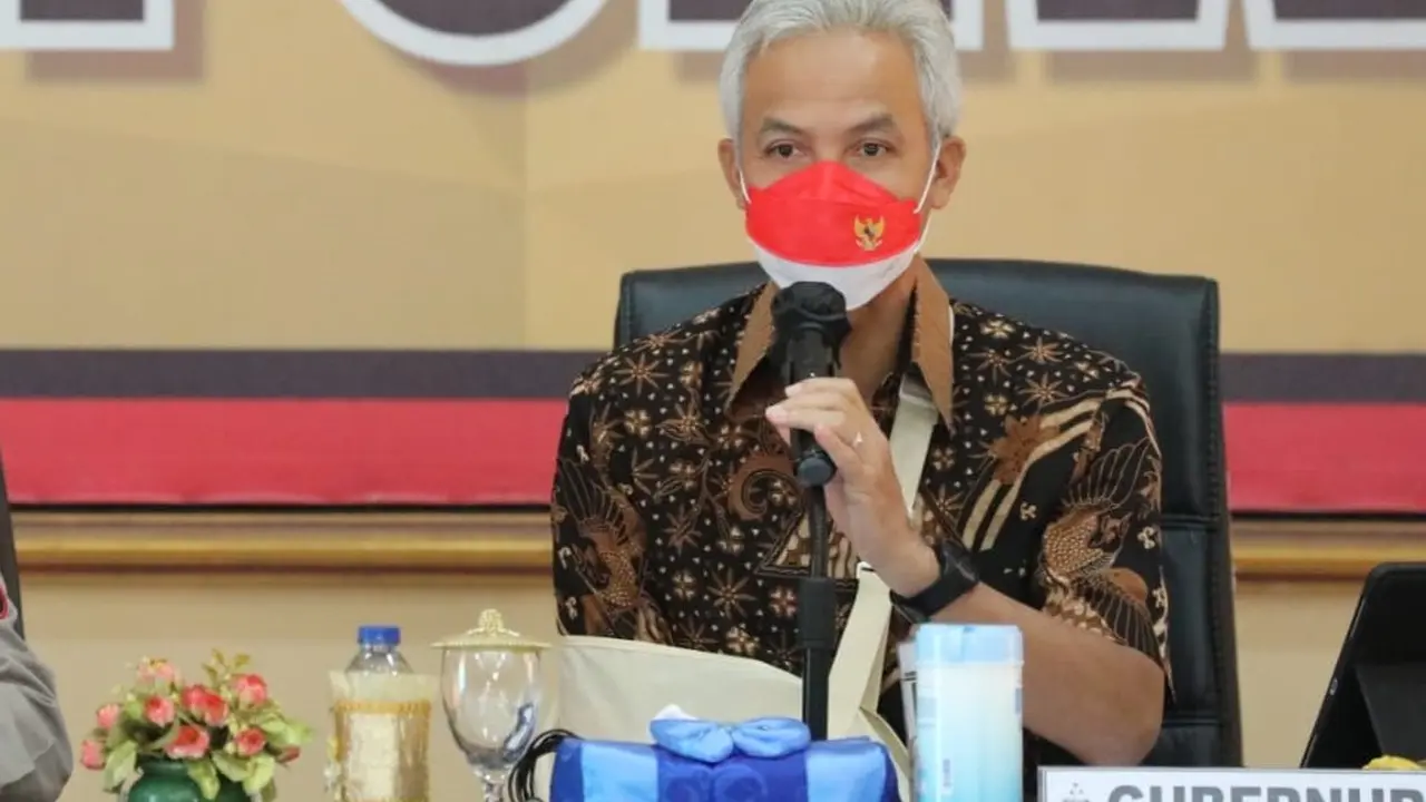Foto Gubernur Jawa Tengah, Ganjar Pranowo