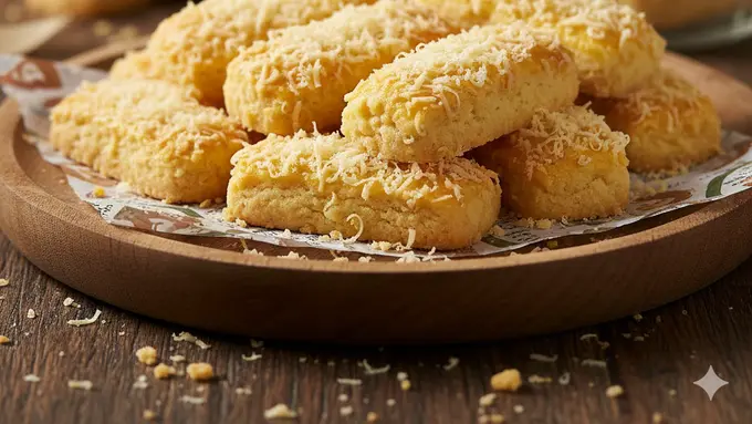 Ilustrasi Kue Kastengel Keju