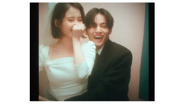 10 Potret IU dan V BTS Adu Akting di MV Love Wins All, Sukses Bikin Haru
