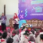 Wali Kota Semarang Hevearita G Rahayu memberi sambutan. Foto : liputan6.com/felek wahyu&nbsp;