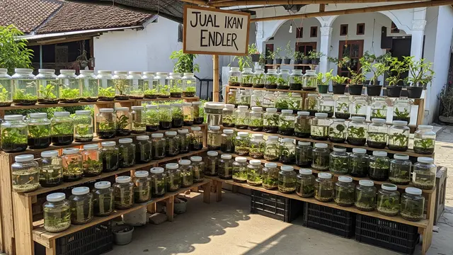 Ide Ternak Ikan Mini di Stoples Kaca Bikin Rumah Jadi Estetik dan Menguntungkan