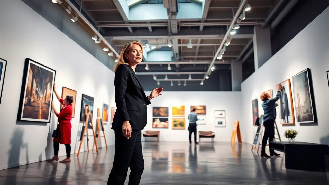 kurasi pameran adalah