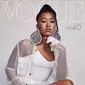 Petenis Naomi Osaka jadi sampul majalah Vogue Hong Kong. (dok. tangkapan layar Instagram @voguehongkong)