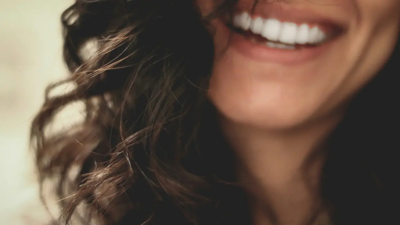 White smile